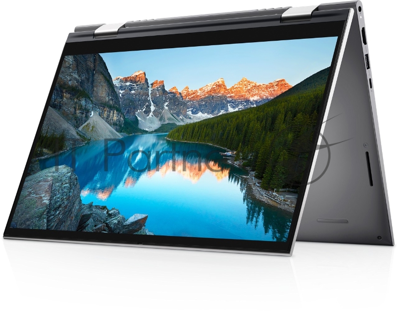 Ноутбук Dell Inspiron 5410 2 in 1 14(1920x1080)/Touch/Intel Core i7 1195G7(2.9Ghz)/16384Mb/512SSDG GeForce MX350(2048Mb)/Cam/BT/WiFi/war 1y/Platnum silver/ Win 10 Home