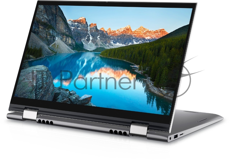 Ноутбук Dell Inspiron 5410 2 in 1 14(1920x1080)/Touch/Intel Core i7 1195G7(2.9Ghz)/16384Mb/512SSDG GeForce MX350(2048Mb)/Cam/BT/WiFi/war 1y/Platnum silver/ Win 10 Home