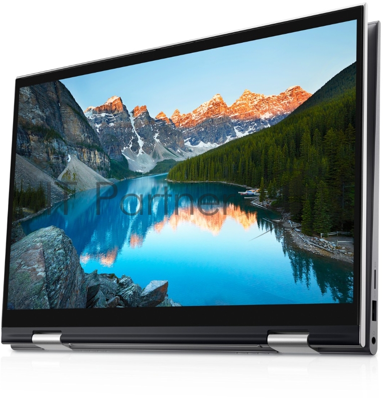 Ноутбук Dell Inspiron 5410 2 in 1 14(1920x1080)/Touch/Intel Core i7 1195G7(2.9Ghz)/16384Mb/512SSDG GeForce MX350(2048Mb)/Cam/BT/WiFi/war 1y/Platnum silver/ Win 10 Home