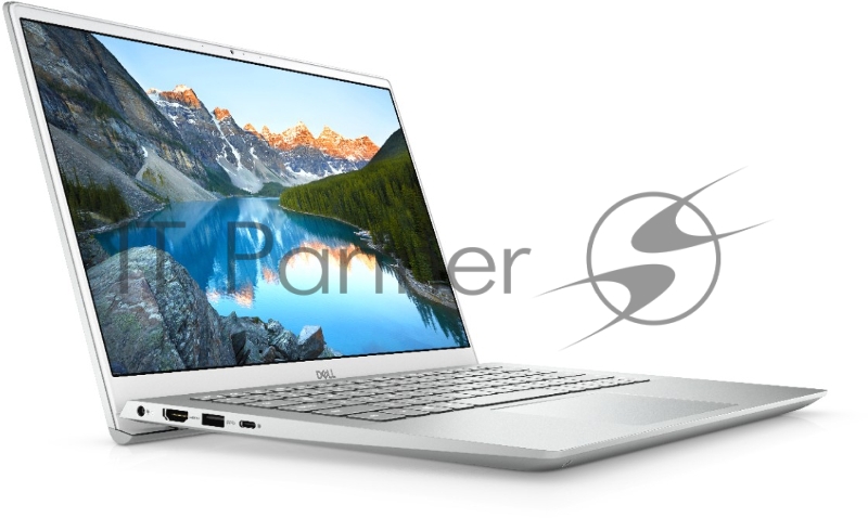 Ноутбук Dell Inspiron 5415 14(1920x1080 (матовый) WVA)/AMD Ryzen 5 5500U(2.1Ghz)/8192Mb/512SSDGb/ Radeon/Cam/BT/WiFi/Platnum silver/ Win 10 Home + Narrow Border Backlit Kbrd