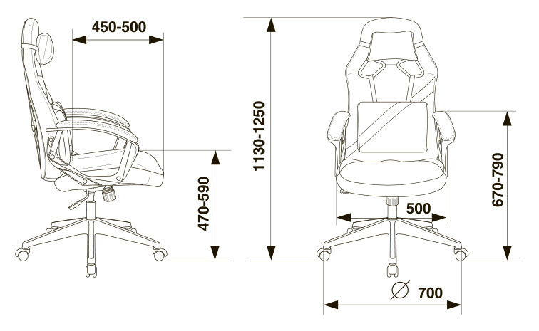 Кресло игровое Zombie DRIVER черный эко.кожа с подголов. крестовина пластик