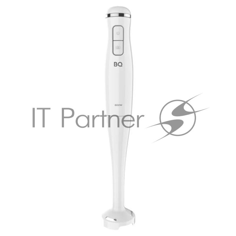 Ручной блендер BQ HB401P White, погружной, 600Вт, 15000±10% об/мин, турборежим