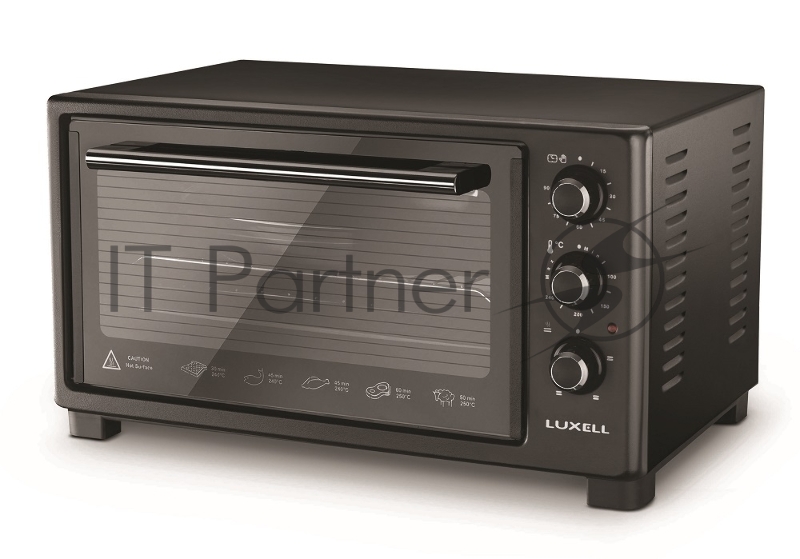 Жарочный шкаф LUXELL LX-13570, 42 л, черный