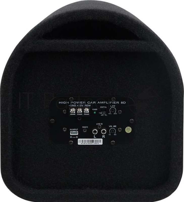 Сабвуфер автомобильный ACV BTA-10R 105Вт активный (25см/10)