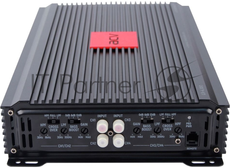 Усилитель автомобильный ACV VX-4.100 четырехканальный