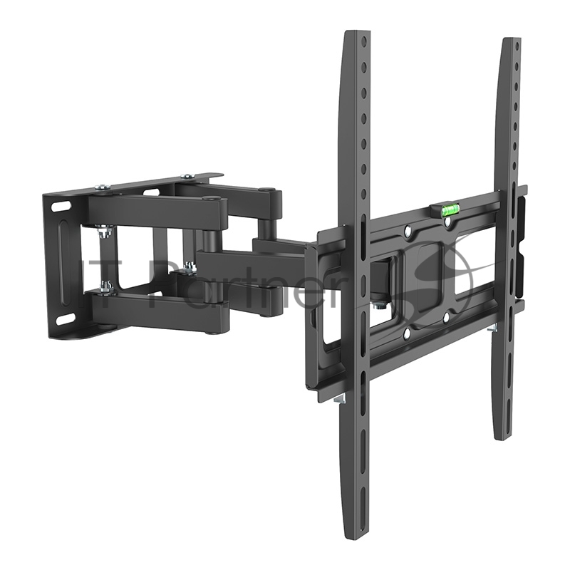 Кронштейн для телевизора 32-55 дюймов, наклонно-поворотный, двойное колено REXANT серия HOME