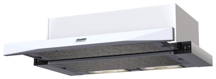 Вытяжка KRONA Kamilla 600 белый управление: кнопочное (1 мотор)