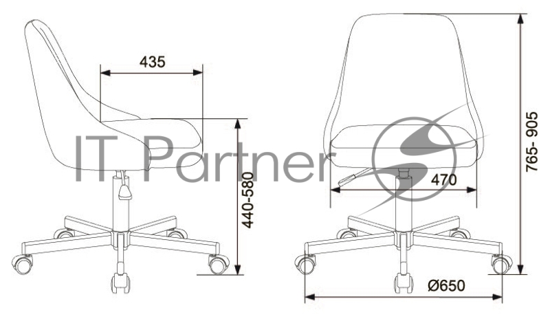 Кресло Бюрократ CH-340M мокрый грифель 38-404 крестовина металл
