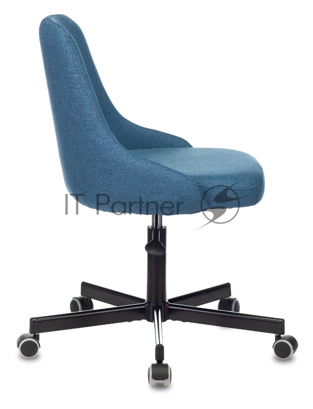 Кресло Бюрократ CH-340M сердитое море 38-415 крестовина металл