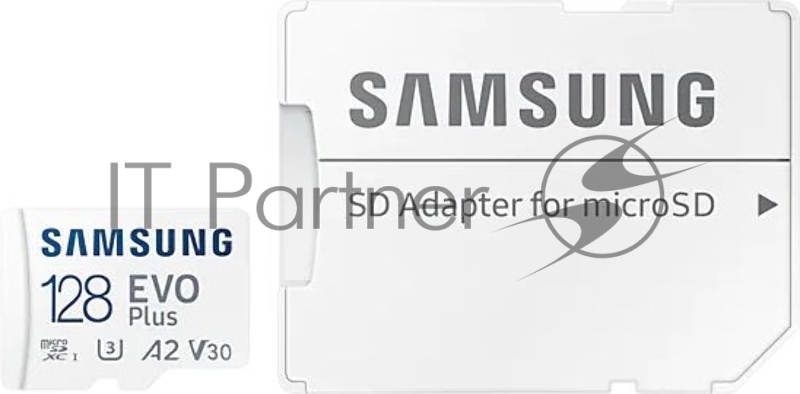 Флеш карта microSDXC 128Gb Class10 Samsung MB-MC128KA/RU EVO PLUS + adapter