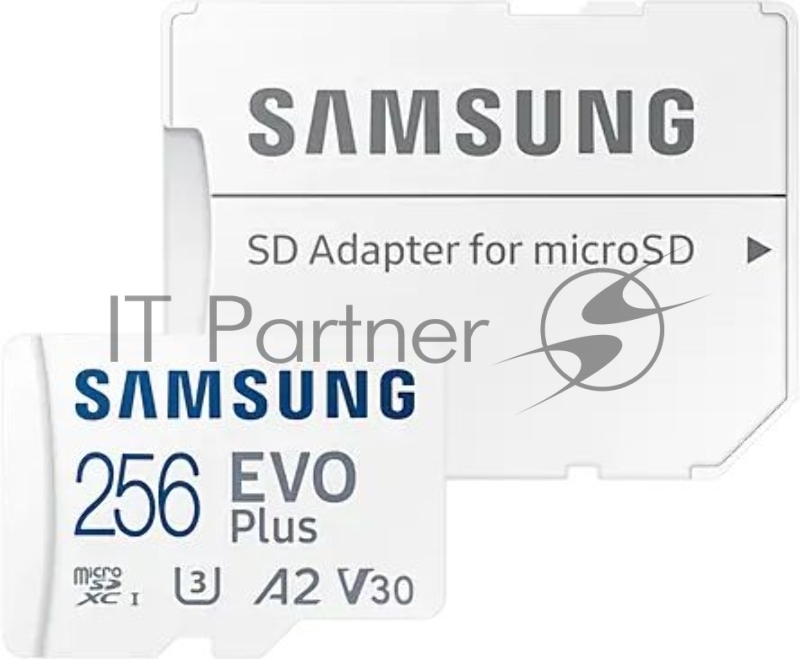 Флеш карта microSDXC 256Gb Class10 Samsung MB-MC256KA/RU EVO PLUS + adapter