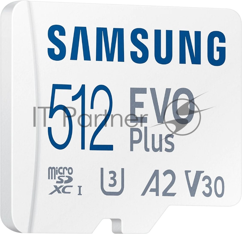 Флеш карта microSDXC 512Gb Class10 Samsung MB-MC512KA/RU EVO PLUS + adapter