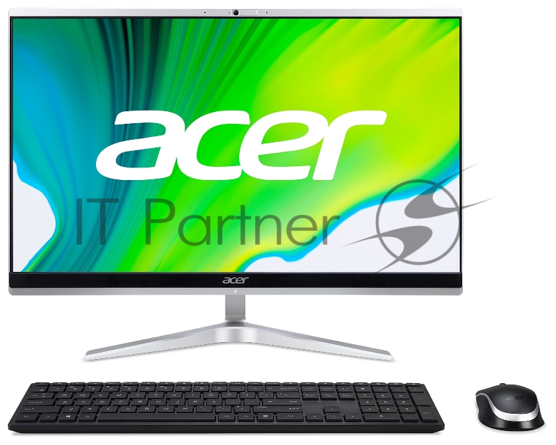 Моноблок Acer Aspire C22-1650 21.5 FHD Inte Core i5-1135G7, 8Gb, SSD 256Gb,CR,KB,M,SILVER,NoOS (DQ.BG6ER.002)