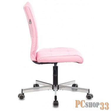 Кресло Бюрократ CH-330M светло-розовый Diamond 357 эко.кожа крестовина металл