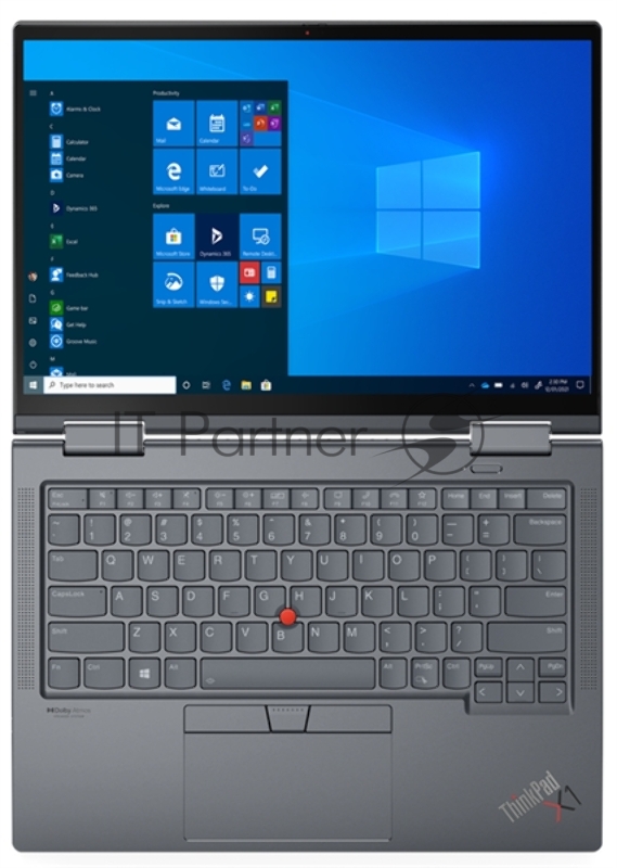 Трансформер Lenovo ThinkPad X1 Yoga G6 Core i5 1135G7 8Gb SSD256Gb Intel Iris Xe graphics 14 IPS Touch WUXGA (1920x1200) Windows 10 4G Professional 64 grey WiFi BT Cam