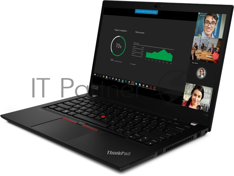 Ноутбук ThinkPad T14 AMD G1 T 14 FHD (1920x1080)IPS AG 250N, Ryzen 7 Pro 4750U 1.7G, 16GB DDR4, 512GB SSD M.2, Radeon Graphics, NoWWAN, WiFi, BT,SCR, IR Cam, 3cell 50Wh, 65W USB-C, Win 10 Pro, 3Y CI, 1.55kg