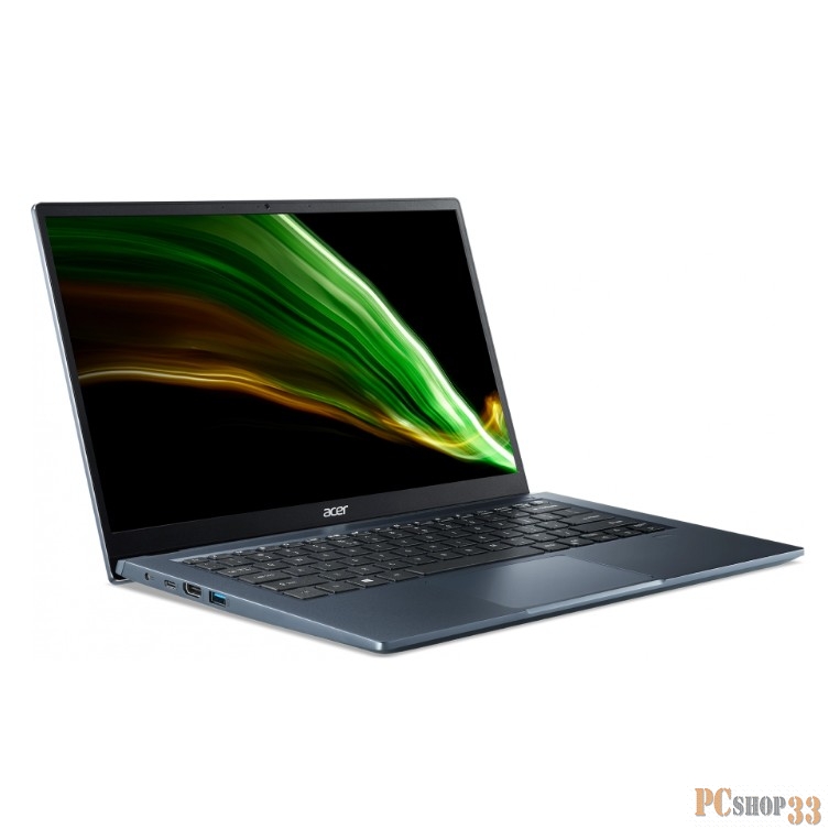 Ноутбук Acer Swift 3 SF314-511-38YS 14 FHD, Intel Core Сi3-1115G4, 8Gb, 256GB SSD, No ODD, int., wo OS, синий, (NX.ACW