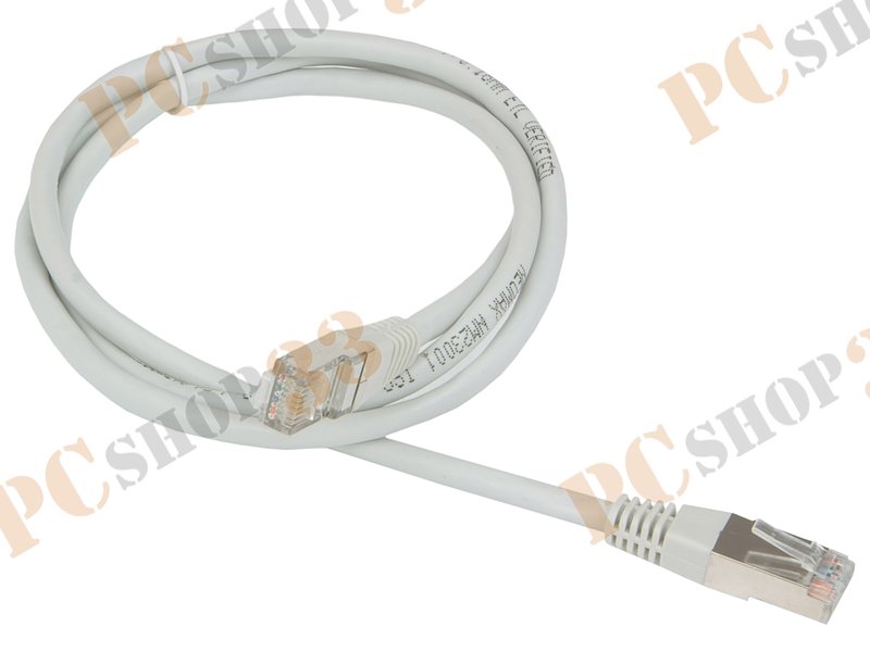 Патч-корд FTP 5e кат. Neomax NM23001-010-GR с разъемами RJ-45 (1.0м)