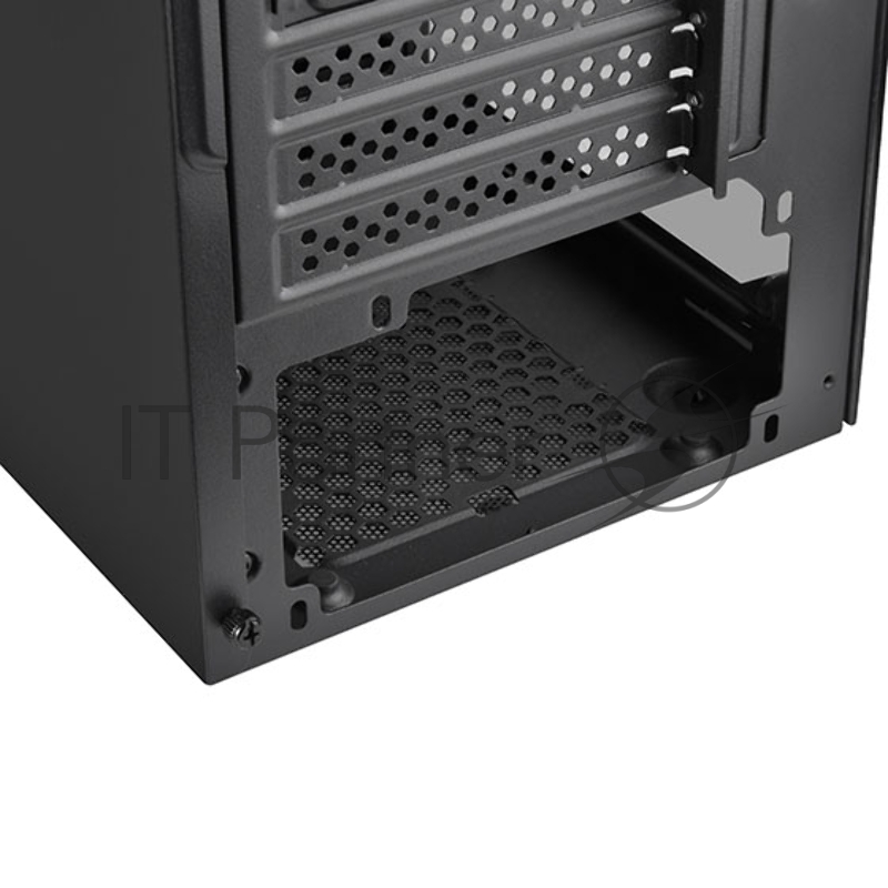 Корпус Silverstone SST-PS15B-PRO Precision Mini Tower Micro ATX Computer Case, tempered glass, 2x 120mm ARGB, 1x ARGB Controller, black