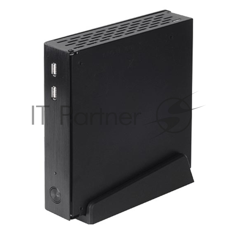 Корпус Silverstone SST-PT13B Petit Thin Mini-ITX Silent Computer Case, black