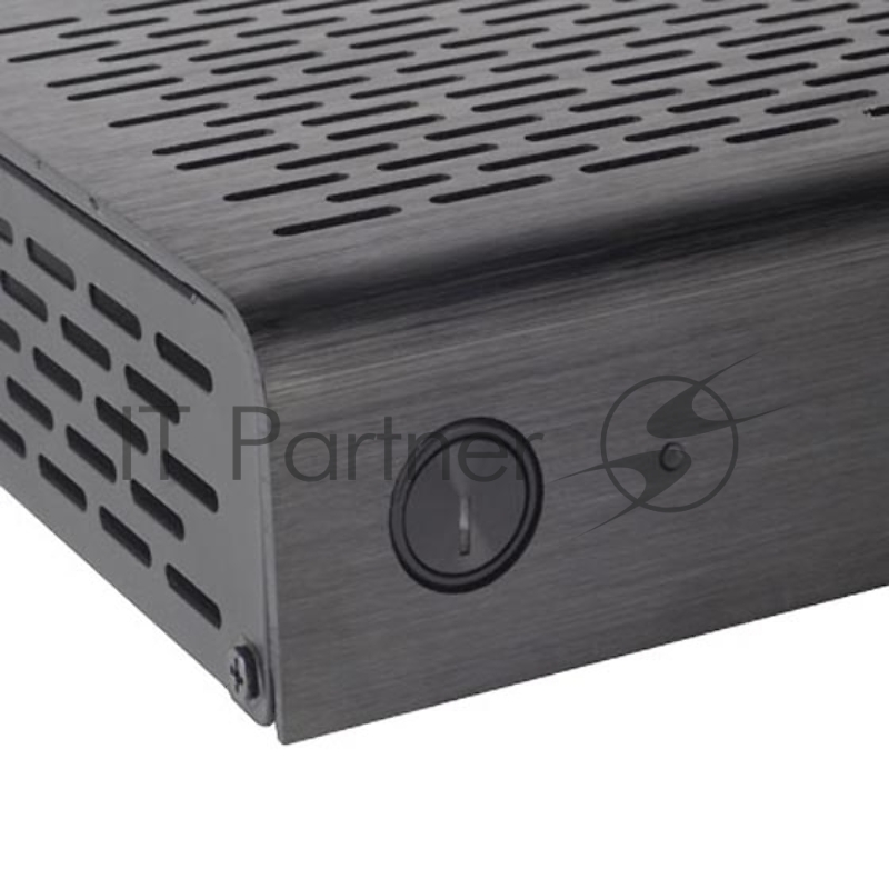 Корпус Silverstone SST-PT13B Petit Thin Mini-ITX Silent Computer Case, black