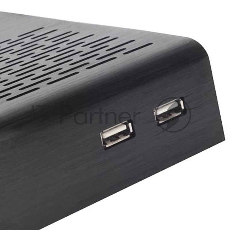 Корпус Silverstone SST-PT13B Petit Thin Mini-ITX Silent Computer Case, black
