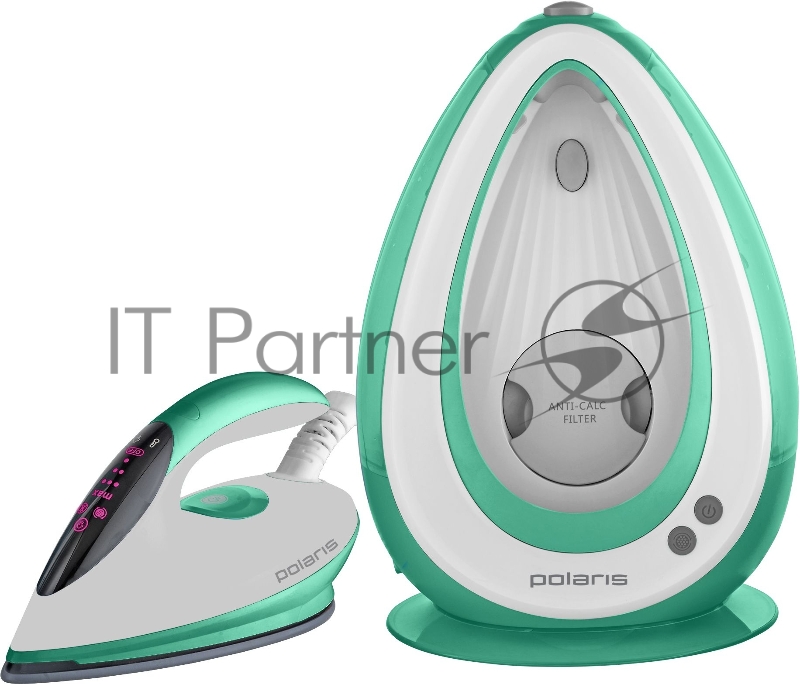 Парогенератор Polaris PSS 6540K 2400Вт белый/изумрудный