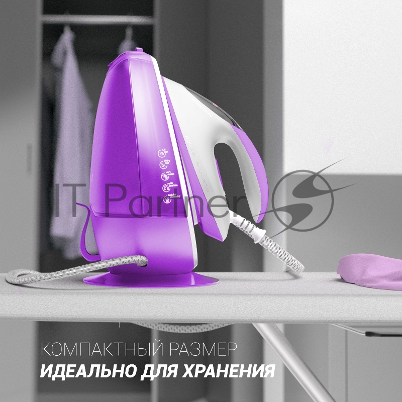 Парогенератор Polaris PSS 6540K 2400Вт белый/лиловый