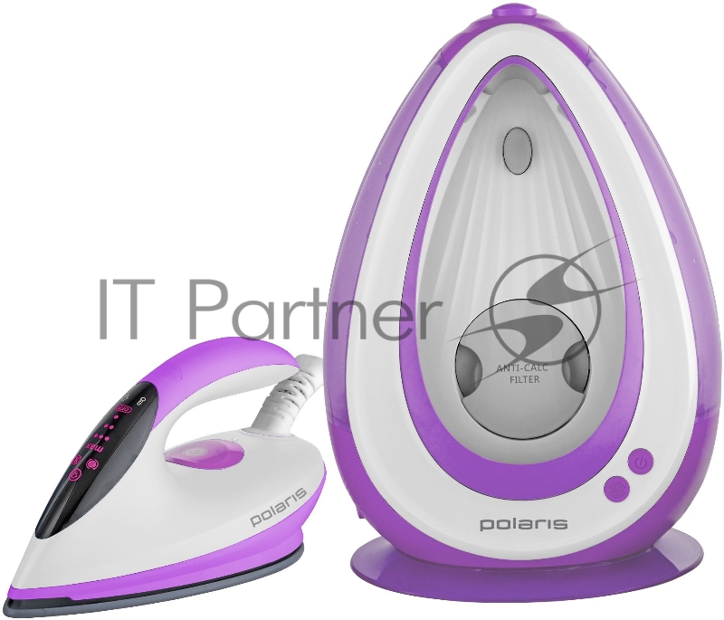 Парогенератор Polaris PSS 6540K 2400Вт белый/лиловый