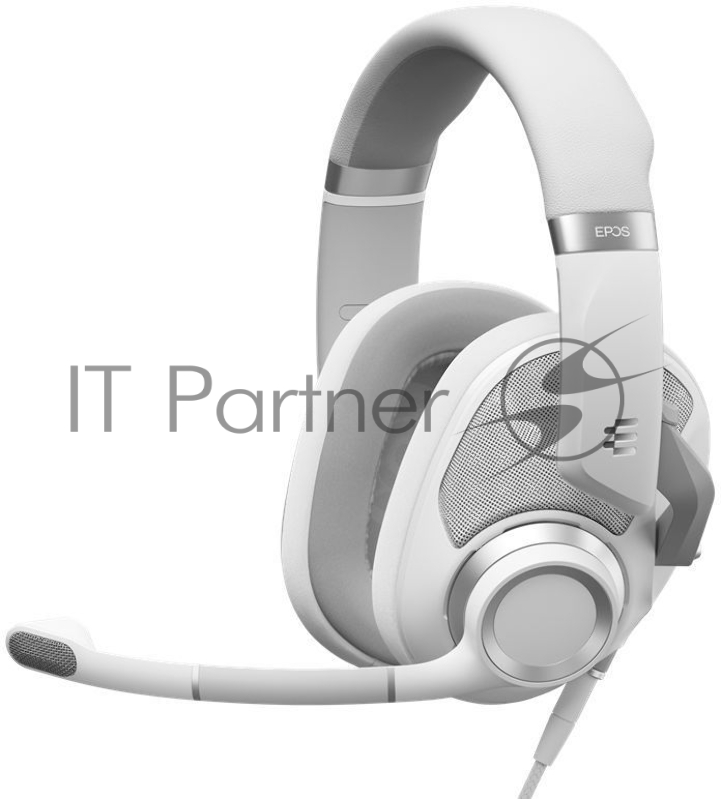 EPOS H6 PRO Closed белая Игровая гарнитура (Sennheiser, mini jack 3.5 мм, PC / Soft phone, PS4, Xbox One, Nintendo Switch, Mac OSX, PS5, Xbox Series