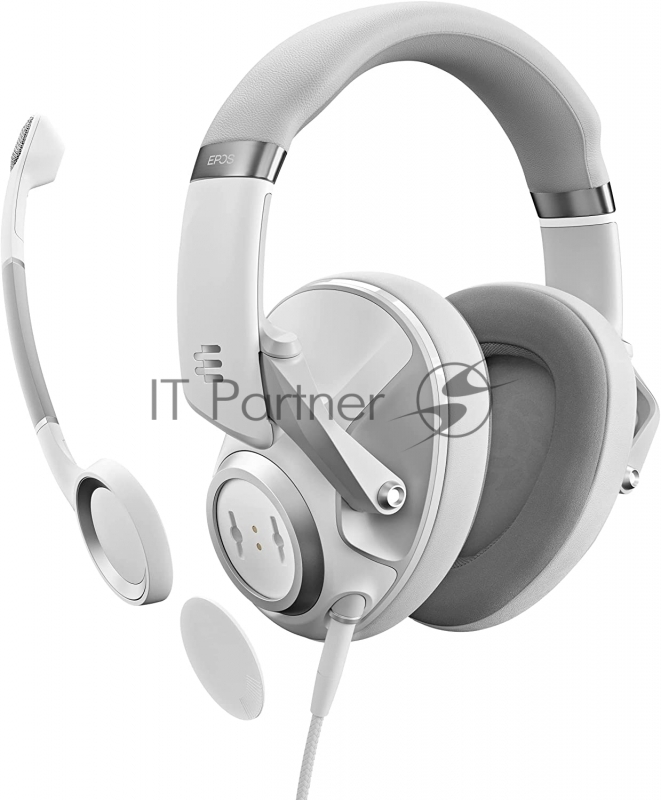 EPOS H6 PRO Closed белая Игровая гарнитура (Sennheiser, mini jack 3.5 мм, PC / Soft phone, PS4, Xbox One, Nintendo Switch, Mac OSX, PS5, Xbox Series