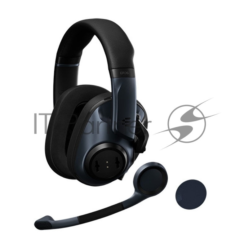 EPOS H6 PRO Closed чёрная Игровая гарнитура (Sennheiser, mini jack 3.5 мм, PC / Soft phone, PS4, Xbox One, Nintendo Switch, Mac OSX, PS5, Xbox Series