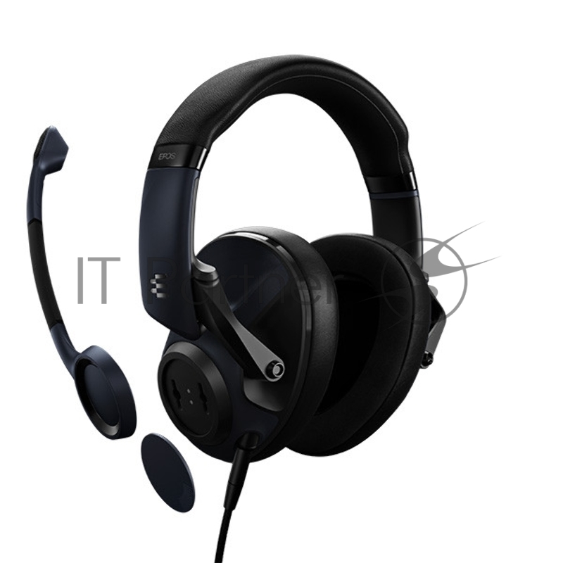 EPOS H6 PRO Closed чёрная Игровая гарнитура (Sennheiser, mini jack 3.5 мм, PC / Soft phone, PS4, Xbox One, Nintendo Switch, Mac OSX, PS5, Xbox Series