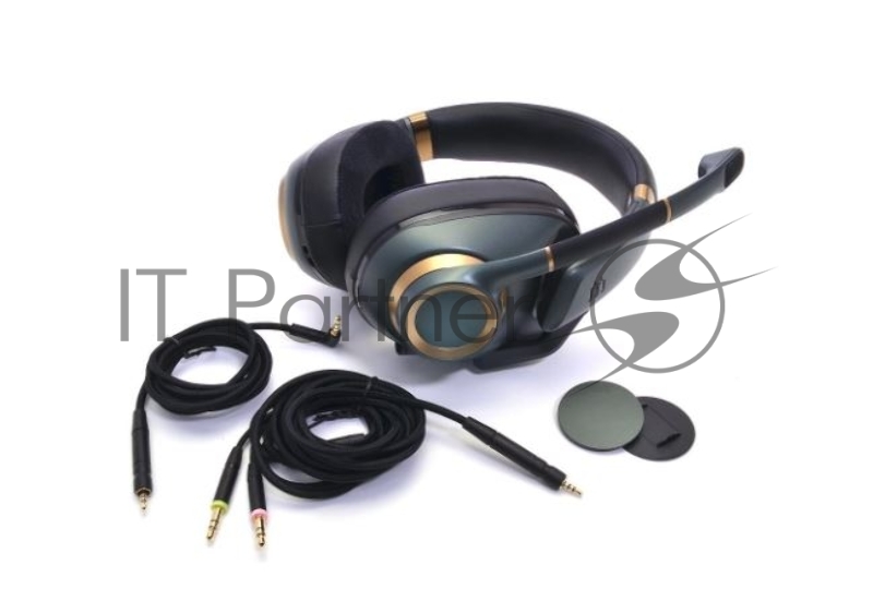 EPOS H6 PRO Closed зелёная Игровая гарнитура (Sennheiser, mini jack 3.5 мм, PC / Soft phone, PS4, Xbox One, Nintendo Switch, Mac OSX, PS5, Xbox Serie