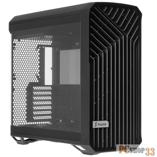 Корпус Fractal Design Torrent Black TG Light Tint / E-ATX, TG, 2x3.5, 4x2.5, 7xPCI, 1xUSB-C, 2xUSB3.0 / 2x180mm, 3x140mm fans inc. / FD-C-TOR1A-01