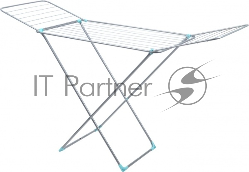 Сушилка для белья НИКА Ника СБ1 напольная 18м, серебро, складная (180х55х96)