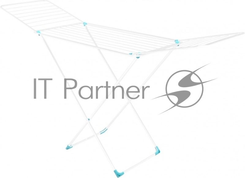 Сушилка для белья НИКА СБ2Б напольная 20м, белая, складная (200х55х96)