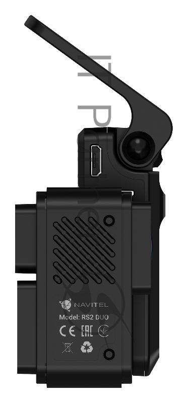 Видеорегистратор Navitel RS2 DUO DVR черный 2Mpix 1080x1920 1080p 136гр. NTK96675