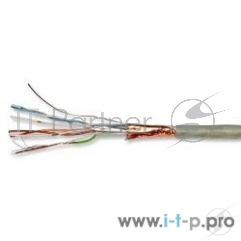 Кабель FTP 5e кат. Neomax NM20041, 4 пары, однож., 24AWG/0.51мм, медь (305м), наружный, с тросом, черный