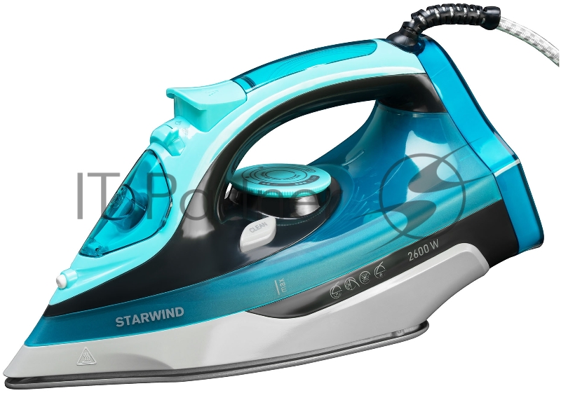 Утюг Starwind SIR2652 2600Вт бирюзовый/черный