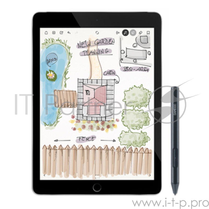 Ручка Wacom CS-610PK iPad и iPhone