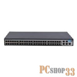 Коммутатор 1U 19 RM HP 1910-48 48 портов 100Мбит/сек. + 2 порта 1Гбит/сек. + 2 порта SFP, управляемый