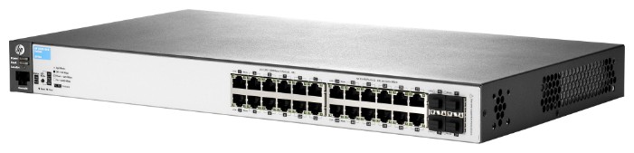 Коммутатор 1U 19 RM HP 2530-24G 24 порта 1Гбит/сек. + 4 порта SFP, управляемый