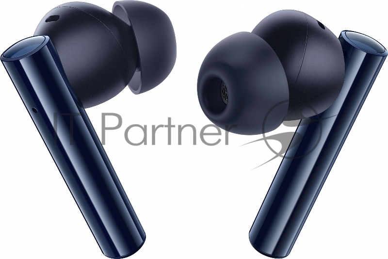 Гарнитура вкладыши Realme Buds Air 2 RMA2003 черный беспроводные bluetooth в ушной раковине (6670599)