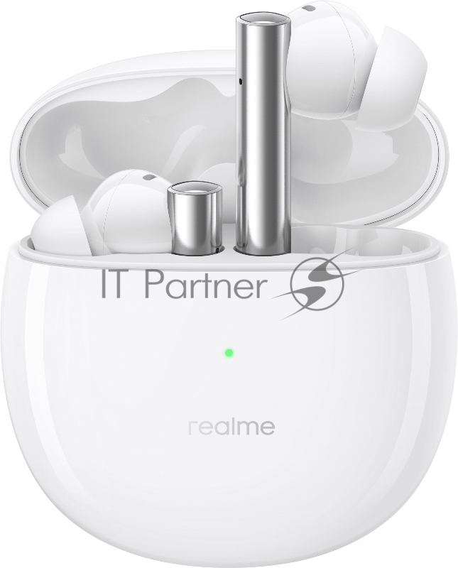 Гарнитура вкладыши Realme Buds Air 2 RMA2003 белый беспроводные bluetooth в ушной раковине (6670598)