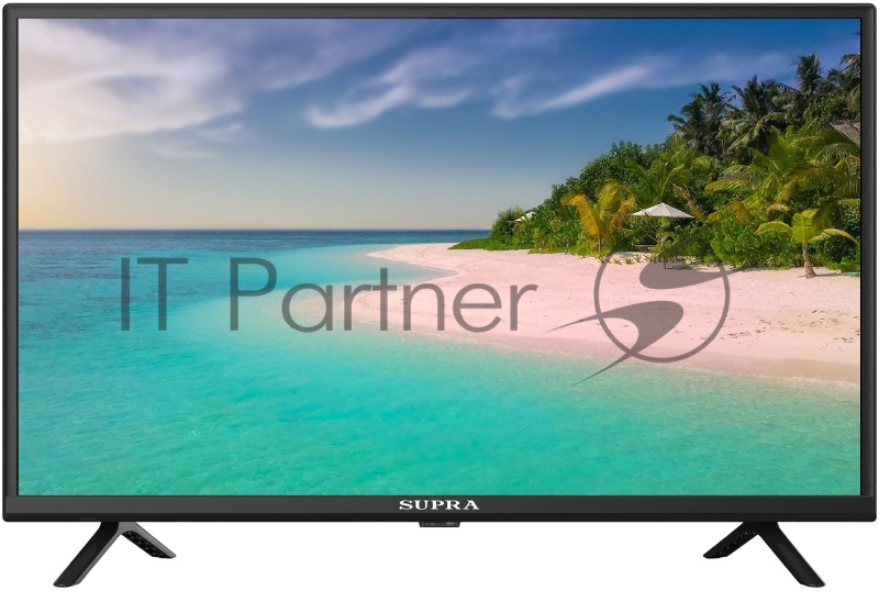 Телевизор LED Supra 32 STV-LC32LT0055W черный HD READY 60Hz DVB-T DVB-T2 DVB-C USB (RUS)