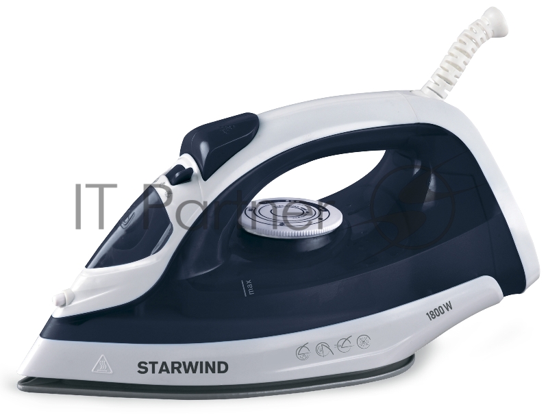 Утюг Starwind SIR2044 1800Вт темно-синий/белый