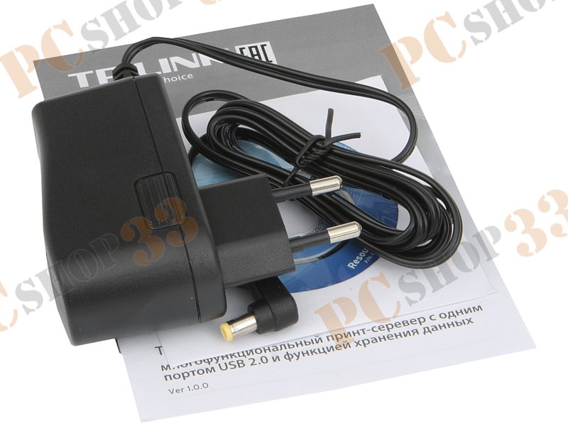 Принт-сервер TP-Link TL-PS310U 100Мбит/сек. (USB2.0)