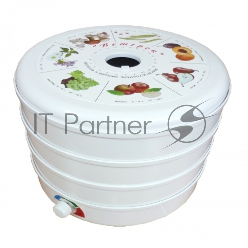 Сушилка для овощей Ветерок-3, 3 поддона, в гофротаре