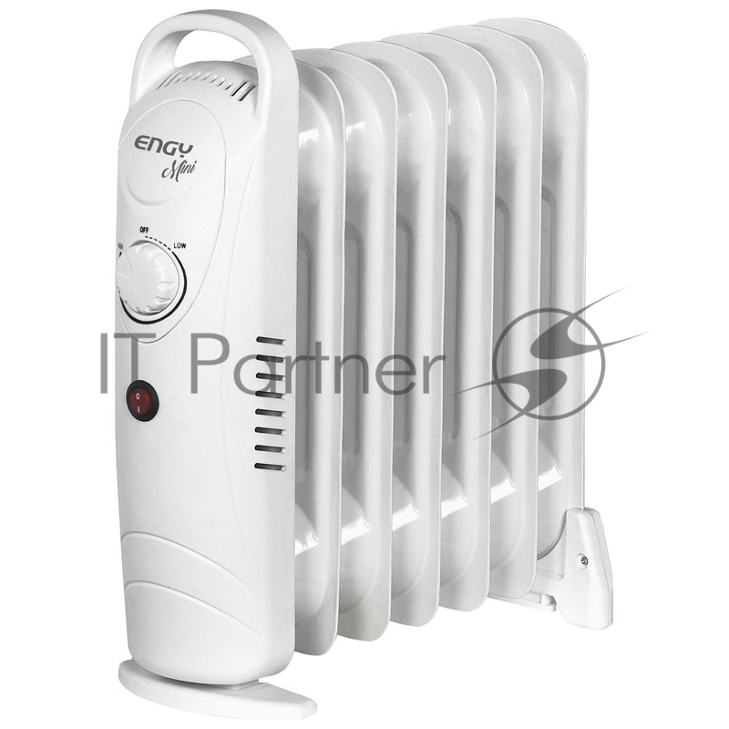 Масляный радиатор ENGY EN-1707 7 секций Мощность 700Вт. Напряжение 220-240В 50Гц. 7 секций. Защита от перегрева. Световой индикатор работы. Регулируемый термостат. Ручка для удобства перемещения, ножки в комплекте. Сетевой шнур 1,3 м. Компактные разм
